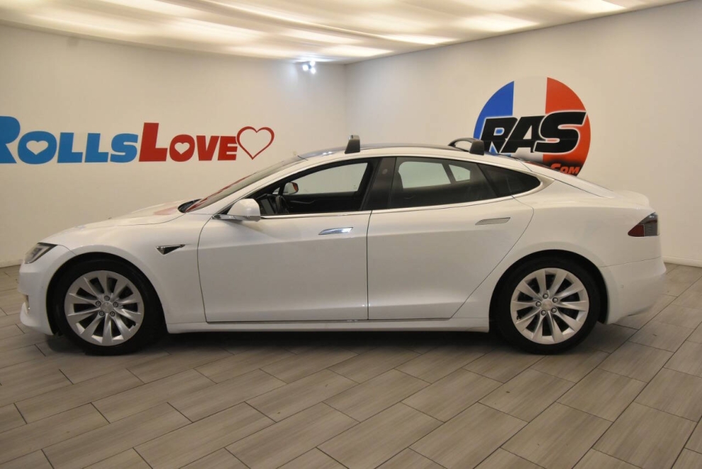 2019 Tesla Model S 100D, White, Mileage: 61,581 - photo 1