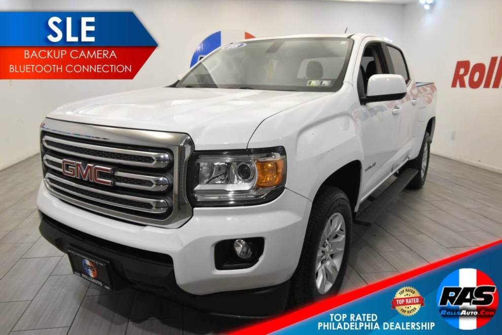 2018 GMC Canyon, Blanco, Mileage: 81,534 