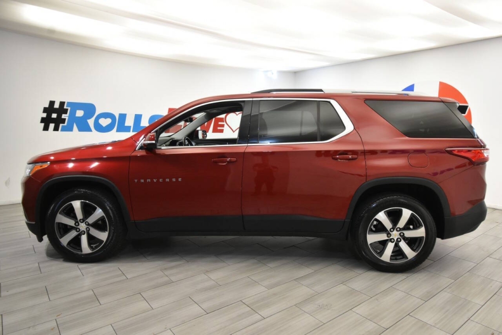 2018 Chevrolet Traverse LT Leather 4x4 4dr SUV, Red, Mileage: 97,816 - photo 1