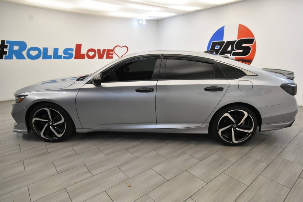 2022 Honda Accord Sport 4dr Sedan (1.5T I4 CVT), Silver, Mileage: 24,123 - photo 1