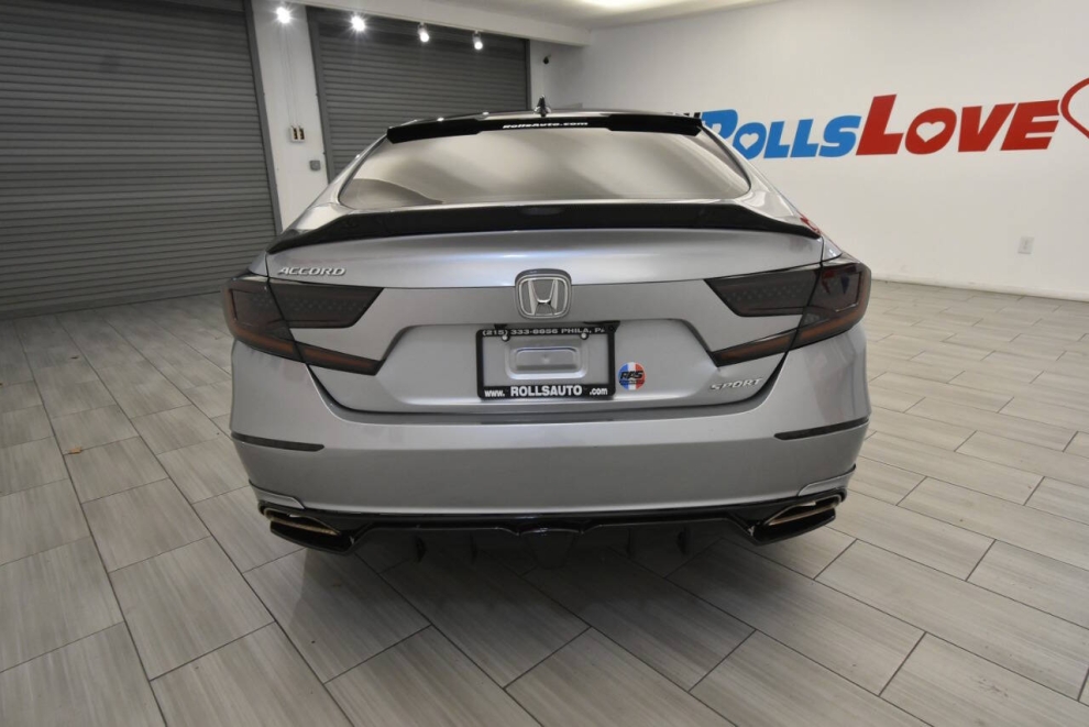 2022 Honda Accord Sport 4dr Sedan (1.5T I4 CVT), Silver, Mileage: 24,123 - photo 3