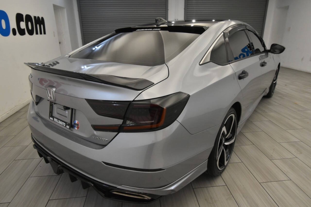 2022 Honda Accord Sport 4dr Sedan (1.5T I4 CVT), Silver, Mileage: 24,123 - photo 4
