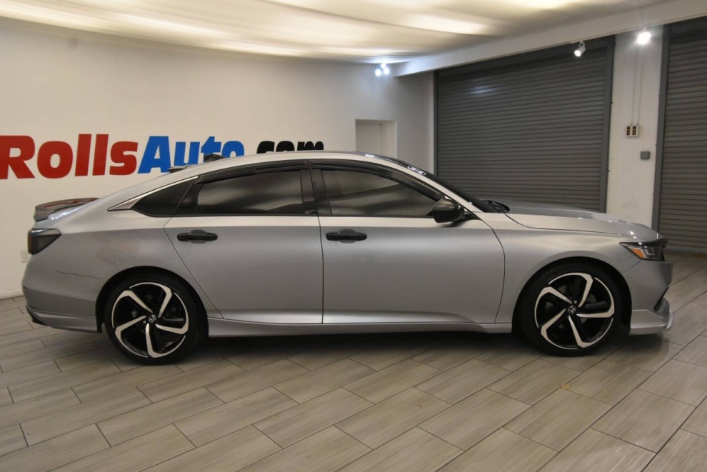 2022 Honda Accord Sport 4dr Sedan (1.5T I4 CVT), Silver, Mileage: 24,123 - photo 5