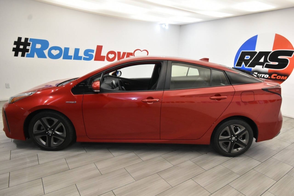 2019 Toyota Prius Limited, Red, Mileage: 73,215 - photo 1