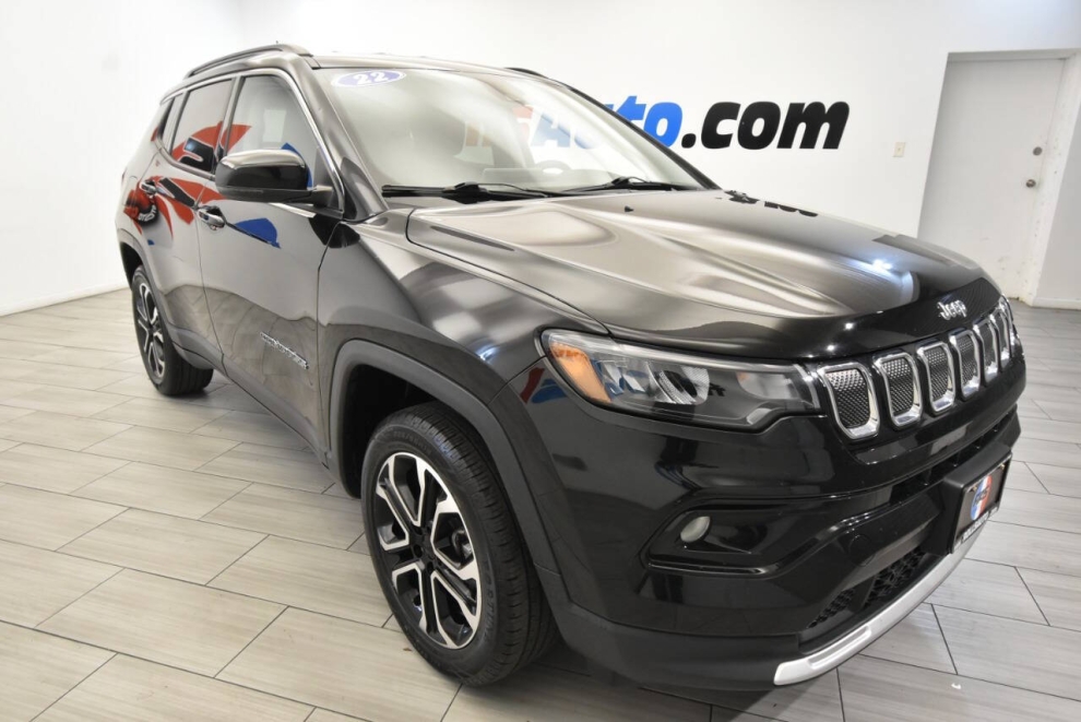 2022 Jeep Compass Limited, Black, Mileage: 64,762 - photo 6