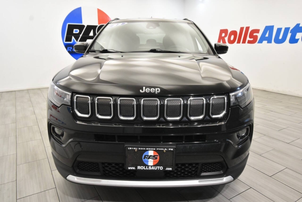 2022 Jeep Compass Limited, Black, Mileage: 64,762 - photo 7