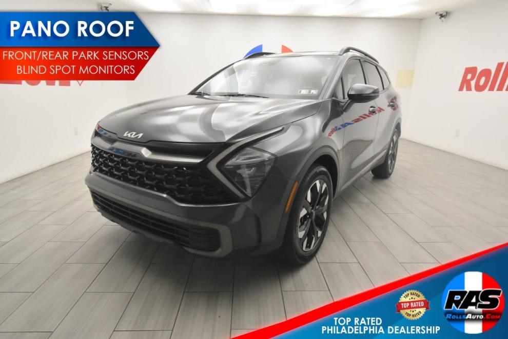 2023 Kia Sportage X Line AWD 4dr SUV, Gray, Mileage: 84,783