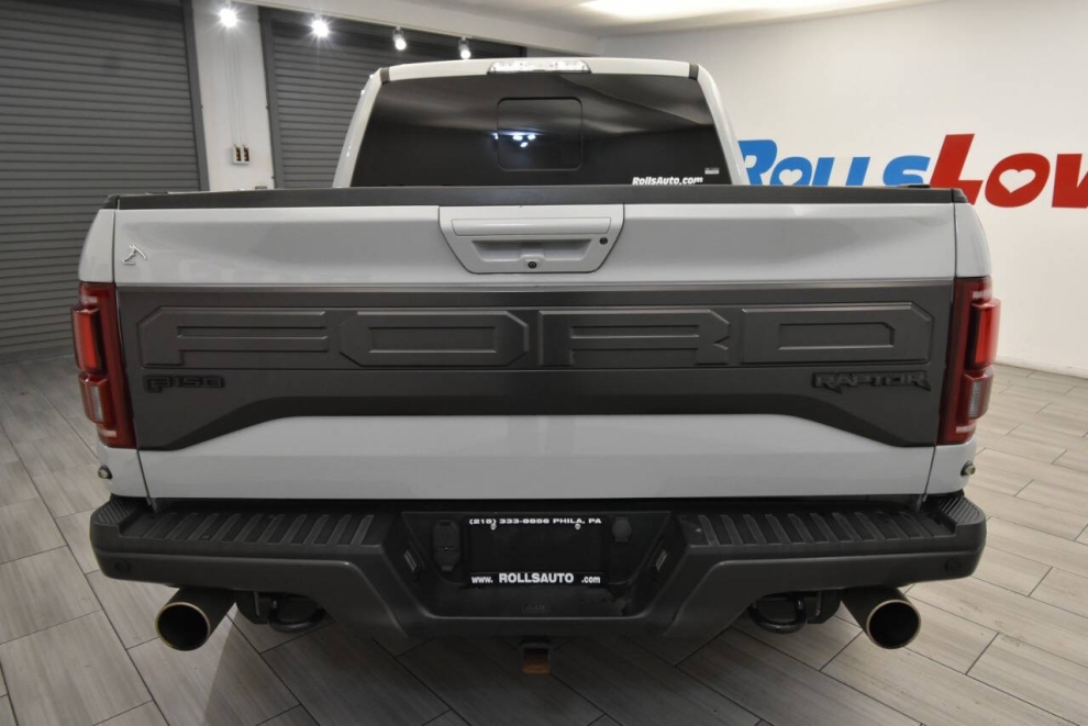 2017 Ford F-150 Raptor 4x4 4dr SuperCrew 5.5 ft. SB, Gray, Mileage: 120,225 - photo 3