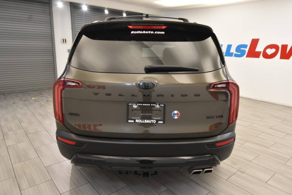 2021 Kia Telluride SX AWD 4dr SUV, Green, Mileage: 107,930 - photo 3
