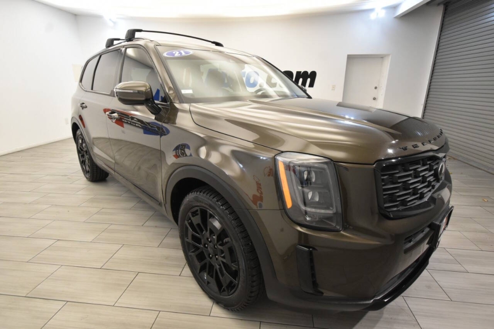 2021 Kia Telluride SX AWD 4dr SUV, Green, Mileage: 107,930 - photo 6