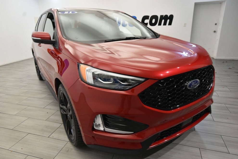 2021 Ford Edge ST AWD 4dr Crossover, Red, Mileage: 70,932 - photo 6