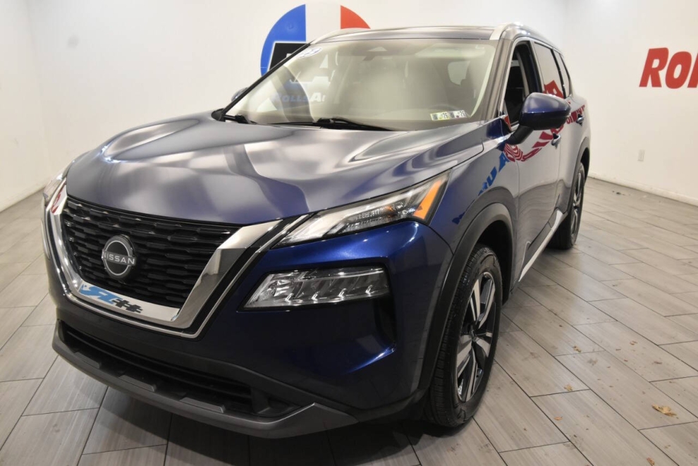 2023 Nissan Rogue SL AWD 4dr Crossover, Blue, Mileage: 63,820 
