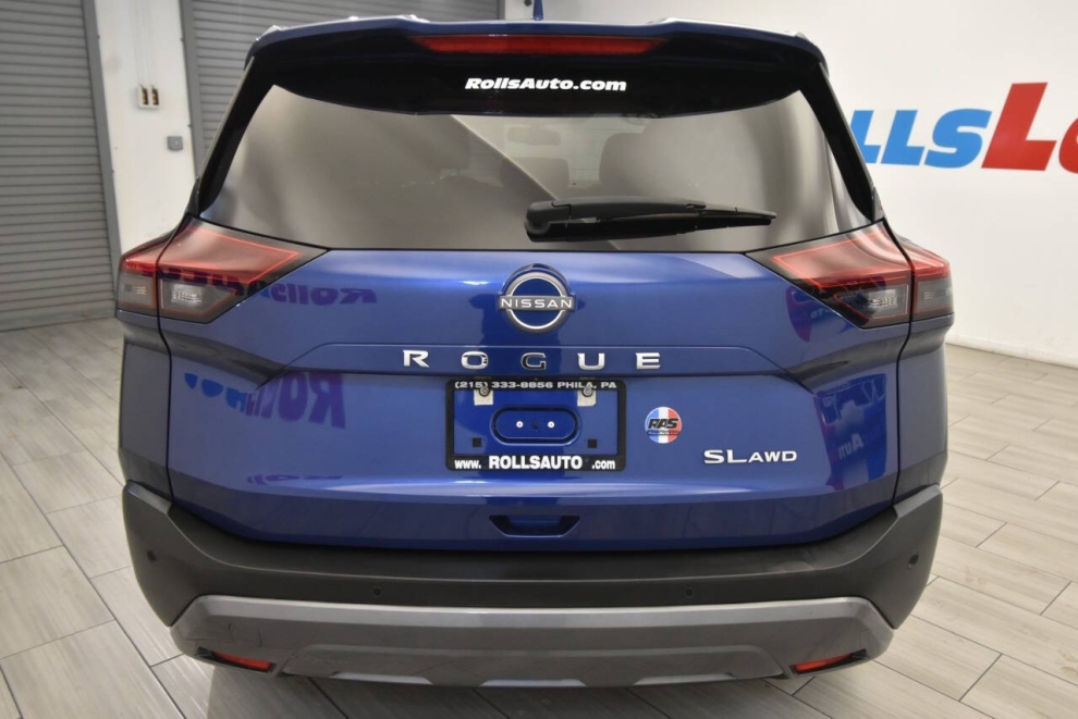 2023 Nissan Rogue SL AWD 4dr Crossover, Blue, Mileage: 63,820 - photo 3