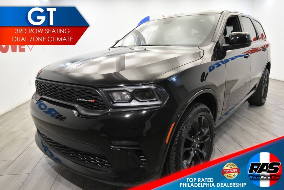 2021 Dodge Durango GT, Black, Mileage: 44,529 