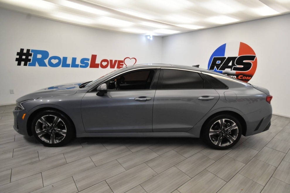2022 Kia K5 EX 4dr Sedan, Silver, Mileage: 79,805 - photo 1