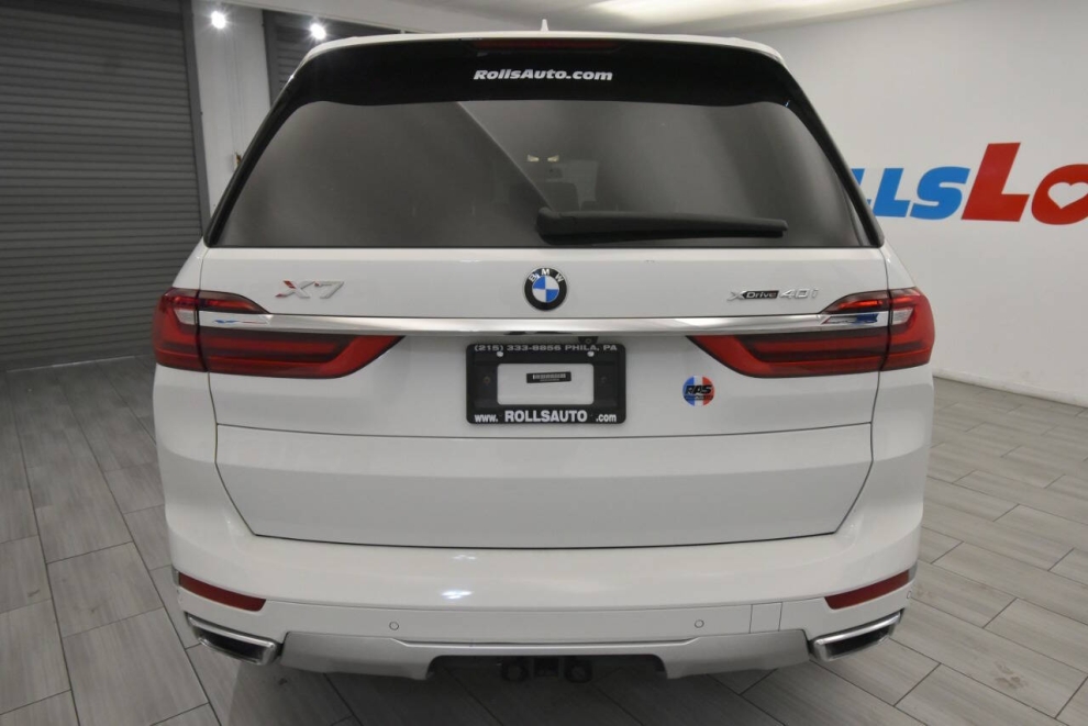 2019 BMW X7 xDrive40i AWD 4dr Sports Activity Vehicle, White, Mileage: 95,617 - photo 3