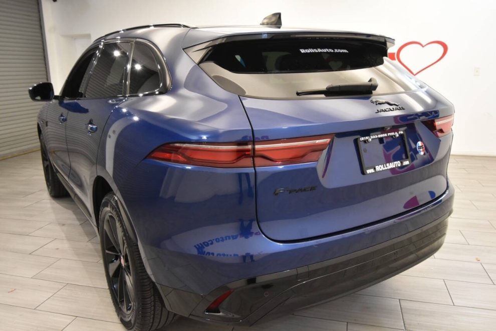 2021 Jaguar F-PACE P250 S AWD 4dr SUV, Blue, Mileage: 64,229 - photo 2