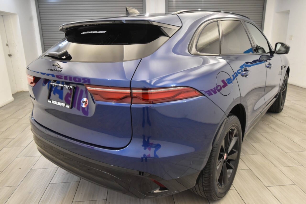 2021 Jaguar F-PACE P250 S AWD 4dr SUV, Blue, Mileage: 64,229 - photo 4