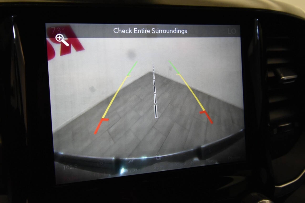 2019 RAM 1500 Big Horn 4x4 4dr Crew Cab 5.6 ft. SB Pickup, Red, Mileage: 92,830 - photo 22