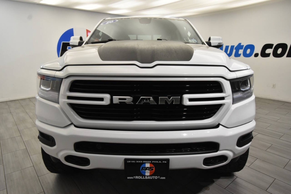 2020 RAM 1500 Big Horn Rocky Ridge Edition, White, Mileage: 47,983 - photo 7