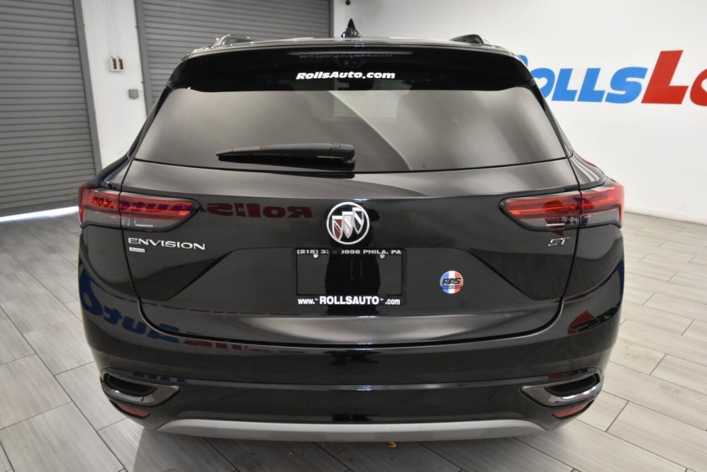 2022 Buick Envision Essence AWD 4dr Crossover, Black, Mileage: 41,525 - photo 3