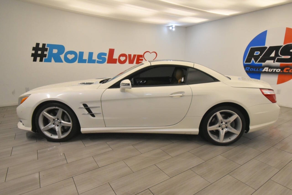 2015 Mercedes-Benz SL-Class SL 400 2dr Convertible, White, Mileage: 87,750 - photo 1
