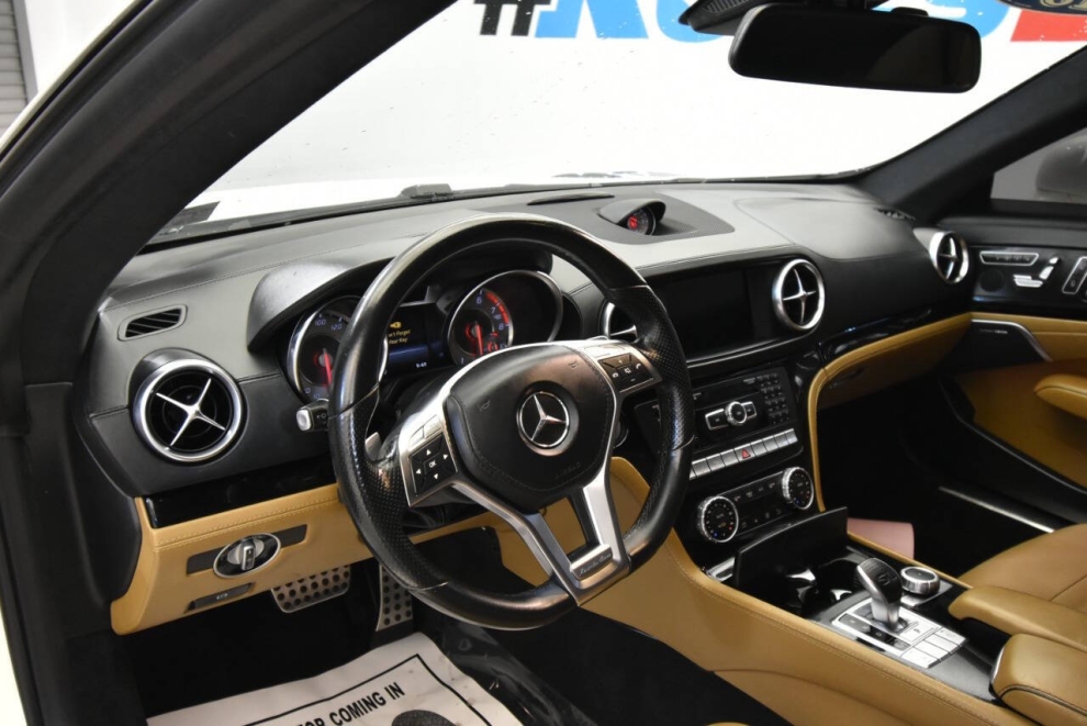 2015 Mercedes-Benz SL-Class SL 400 2dr Convertible, White, Mileage: 87,750 - photo 10