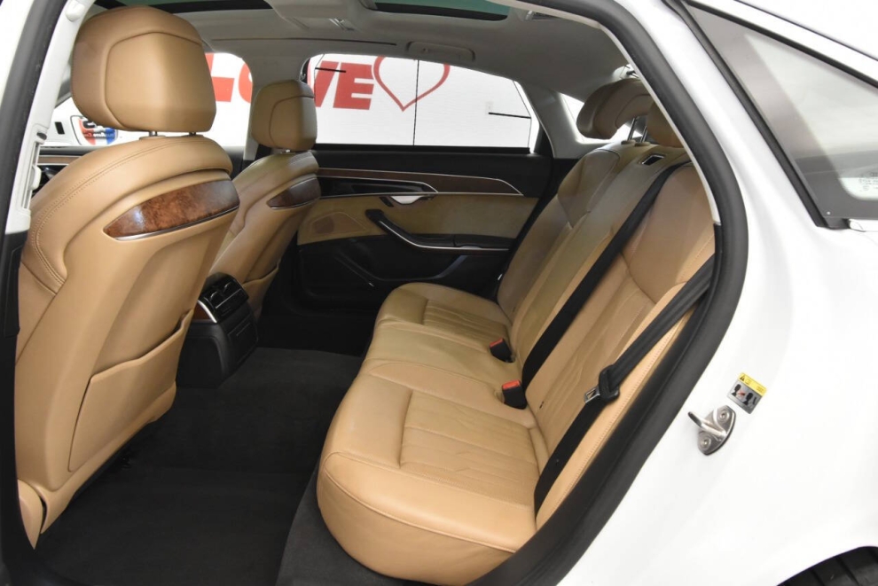 2019 Audi A8 L quattro 55 TFSI AWD 4dr Sedan, White, Mileage: 98,200 - photo 12
