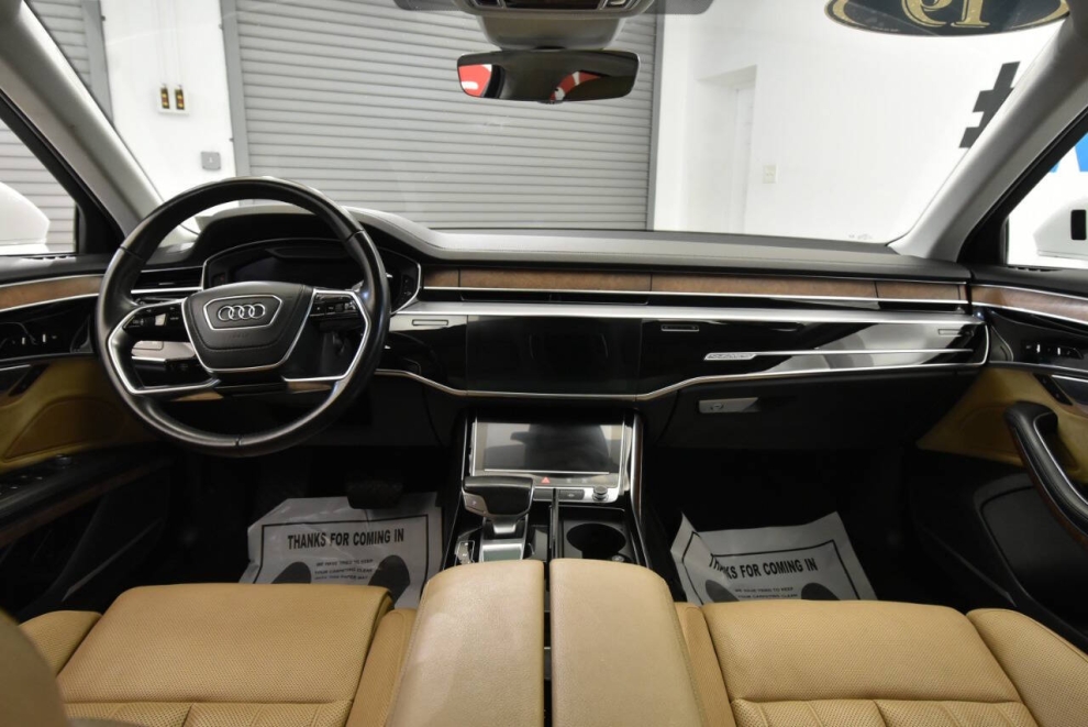 2019 Audi A8 L quattro 55 TFSI AWD 4dr Sedan, White, Mileage: 98,200 - photo 18
