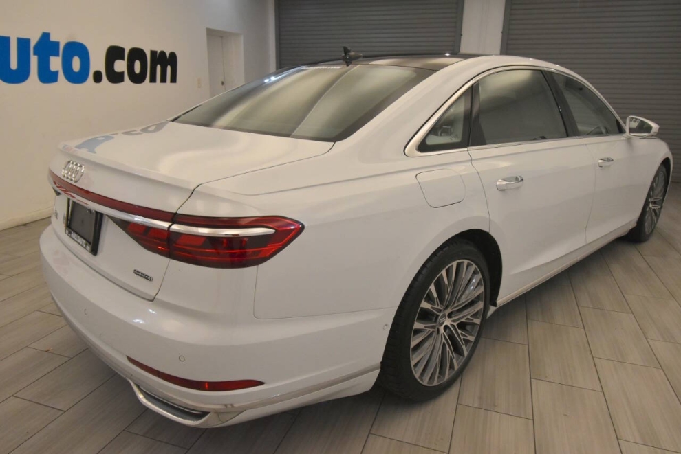 2019 Audi A8 L quattro 55 TFSI AWD 4dr Sedan, White, Mileage: 98,200 - photo 4