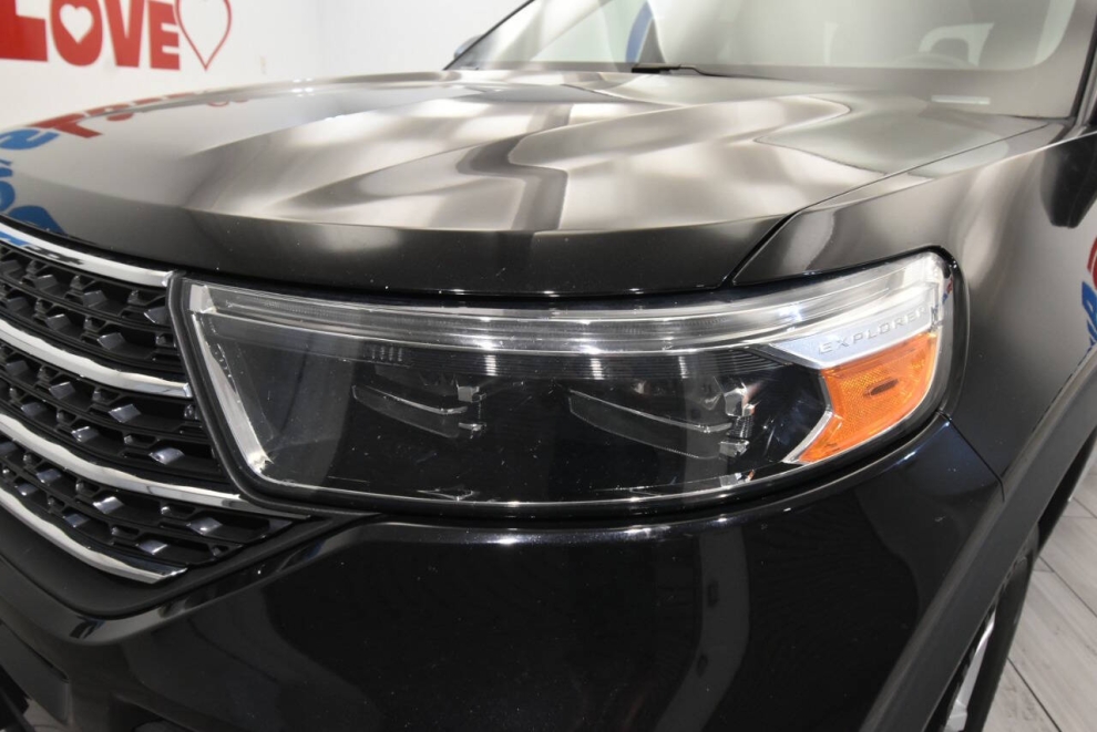 2022 Ford Explorer XLT AWD 4dr SUV, Black, Mileage: 95,525 - photo 7