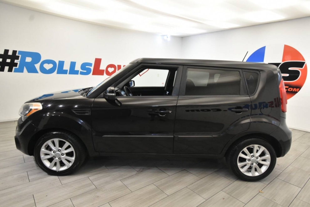 2012 Kia Soul + 4dr Crossover, Black, Mileage: 130,454 - photo 1