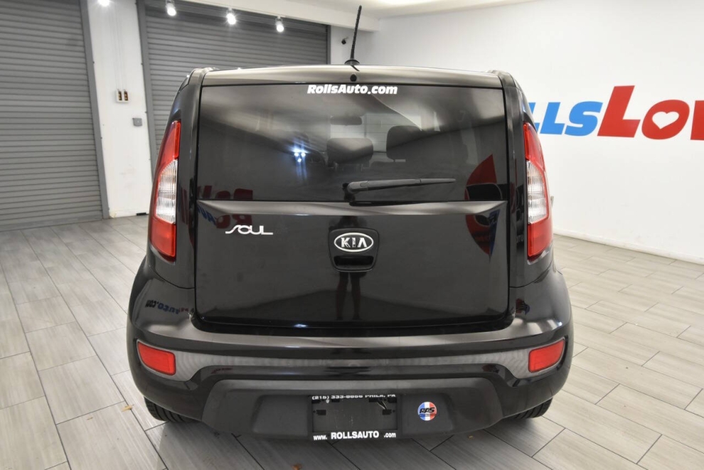 2012 Kia Soul + 4dr Crossover, Black, Mileage: 130,454 - photo 3