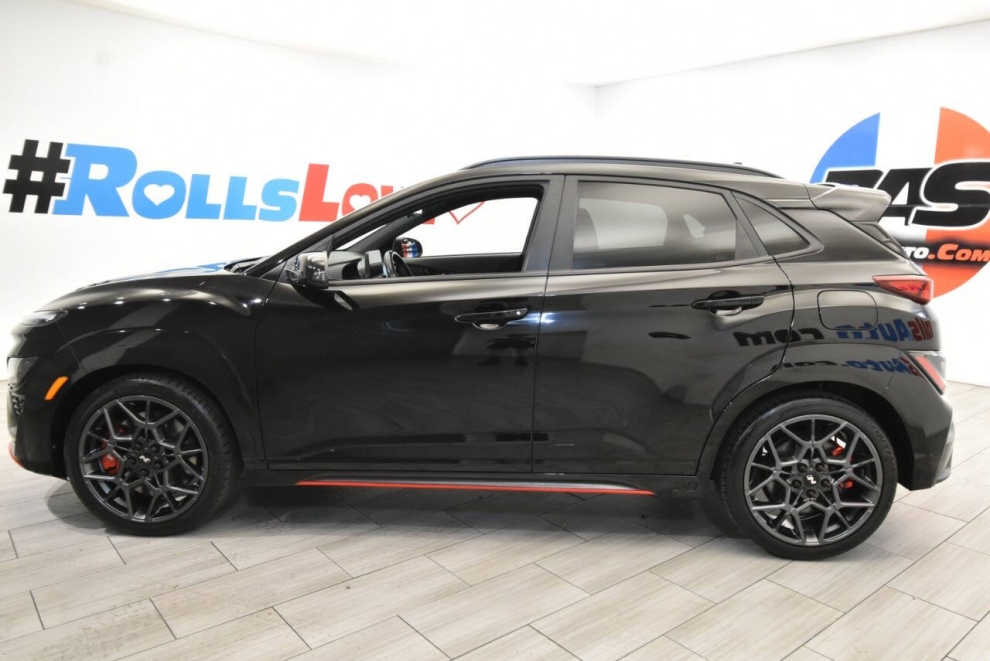 2023 Hyundai Kona N Base 4dr Crossover, Negro, Mileage: 21,313 - photo 1