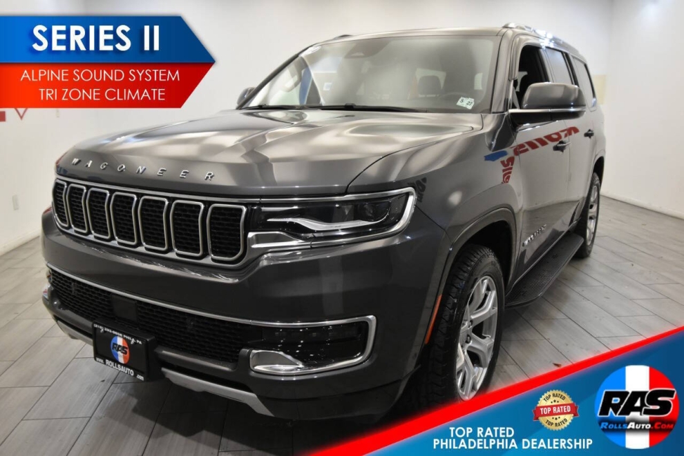 2022 Jeep Wagoneer Series II 4x4 4dr SUV, Gray, Mileage: 58,717 