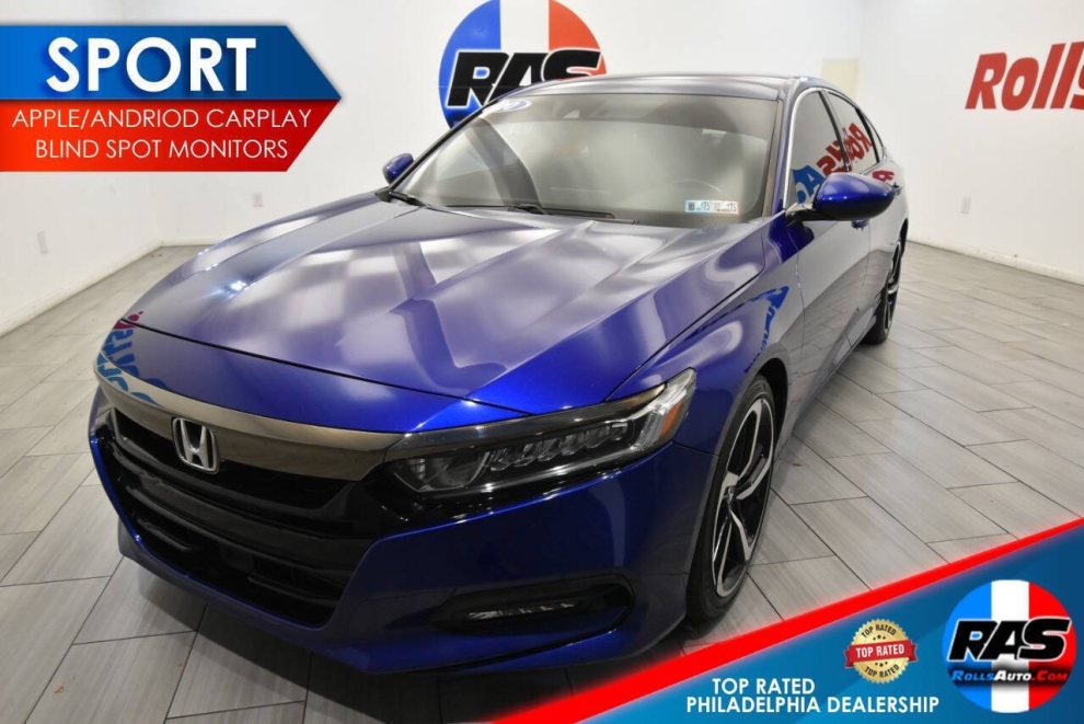 2020 Honda Accord Sport 4dr Sedan (1.5T I4 CVT), , Mileage: 53,040 