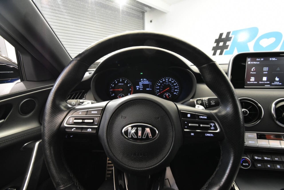 2019 Kia Stinger GT AWD 4dr Sedan, Blue, Mileage: 89,159 - photo 25