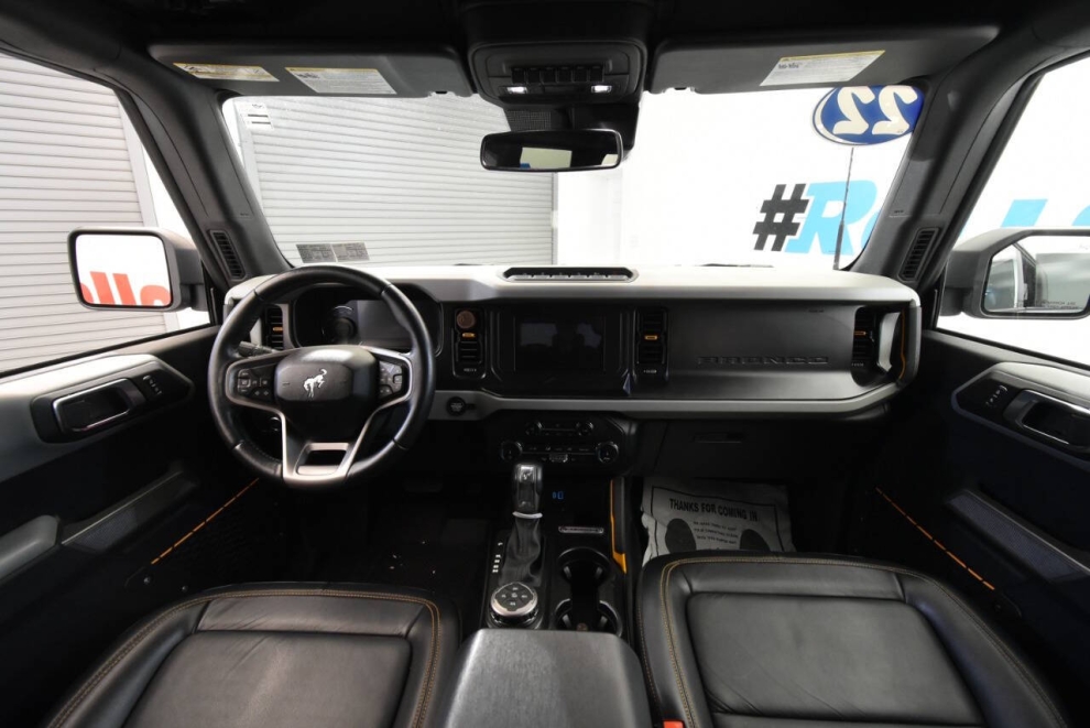 2022 Ford Bronco Badlands Advanced 4x4 4dr SUV, Blue, Mileage: 73,177 - photo 16