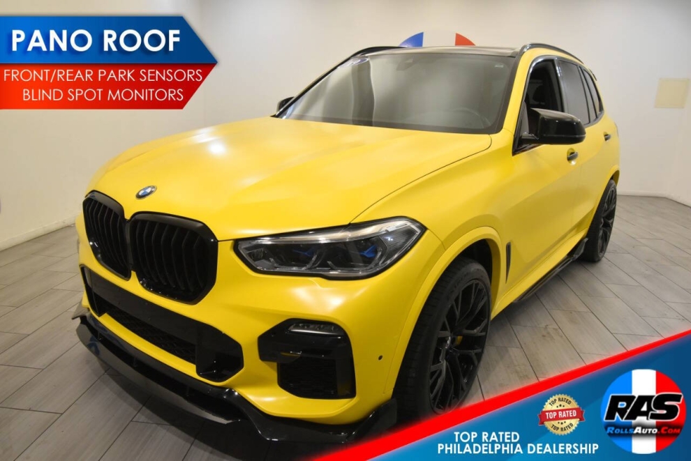 2019 BMW X5 xDrive40i AWD 4dr Sports Activity Vehicle, Yellow, Mileage: 70,988 