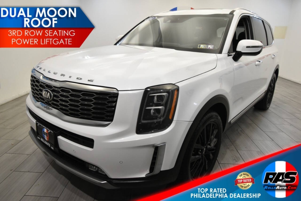 2021 Kia Telluride SX AWD 4dr SUV, White, Mileage: 71,245 