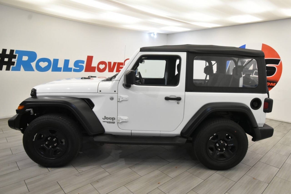 2021 Jeep Wrangler Sport 4x4 2dr SUV, White, Mileage: 38,955 - photo 1