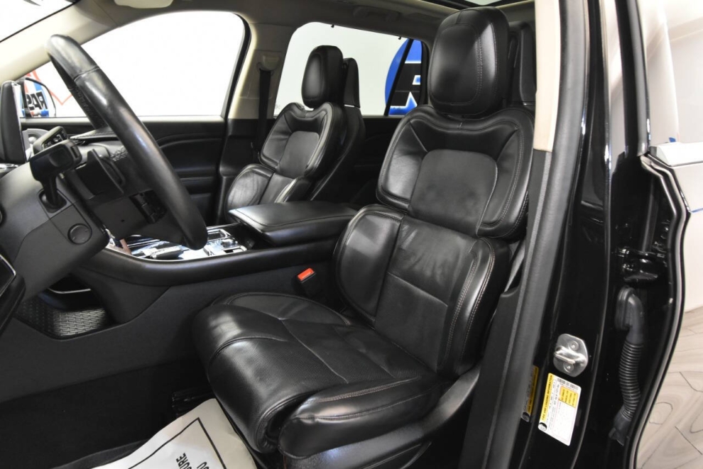 2021 Lincoln Aviator Reserve AWD 4dr SUV, Black, Mileage: 93,218 - photo 10