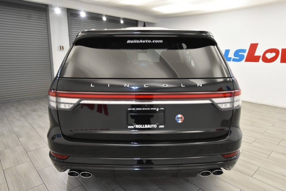 2021 Lincoln Aviator Reserve AWD 4dr SUV, Black, Mileage: 93,218 - photo 3