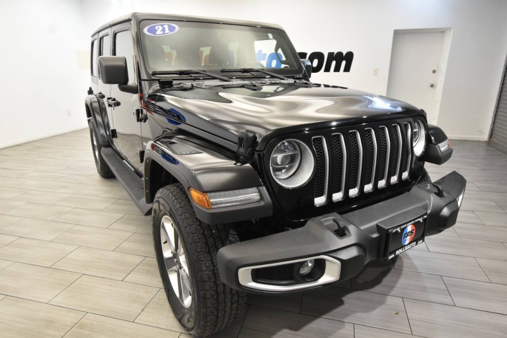 2021 Jeep Wrangler Unlimited Sahara 4x4 4dr SUV, , Mileage: 46,570 - photo 6