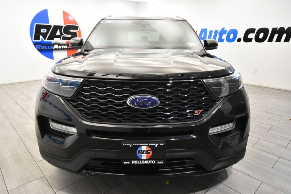 2020 Ford Explorer ST AWD 4dr SUV, Black, Mileage: 100,731 - photo 7