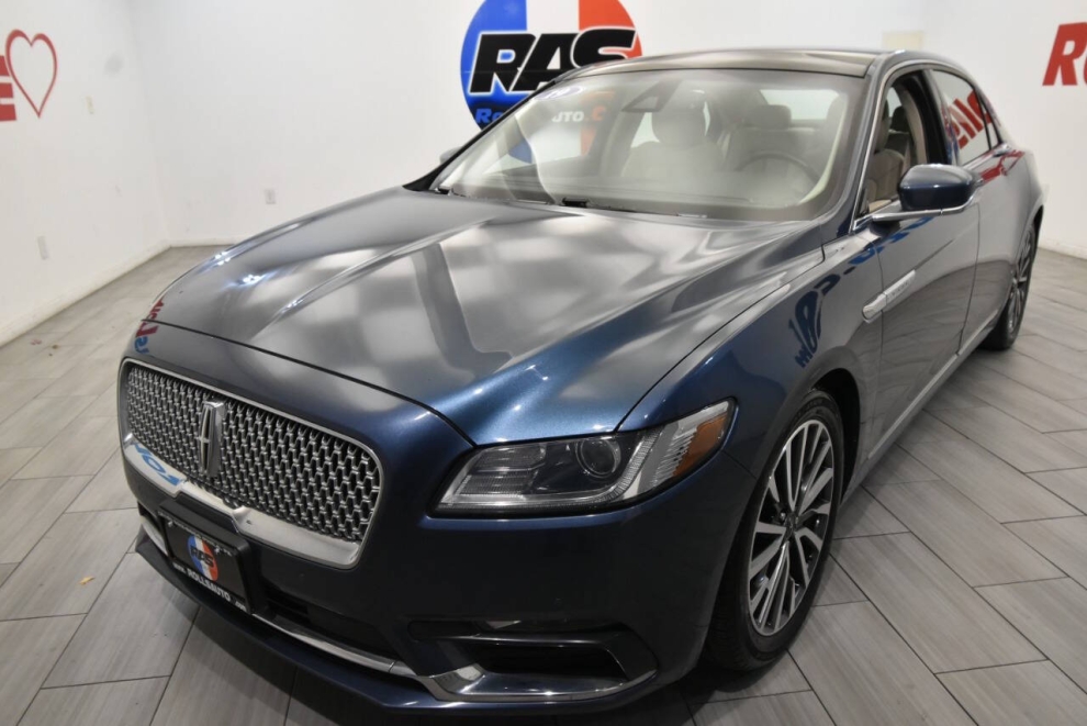2019 Lincoln Continental Select AWD 4dr Sedan, Azul, Mileage: 78,717 