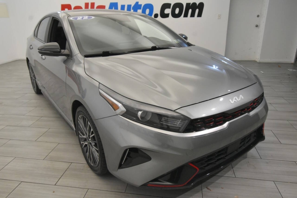 2022 Kia Forte GT Line 4dr Sedan, Gray, Mileage: 70,377 - photo 6