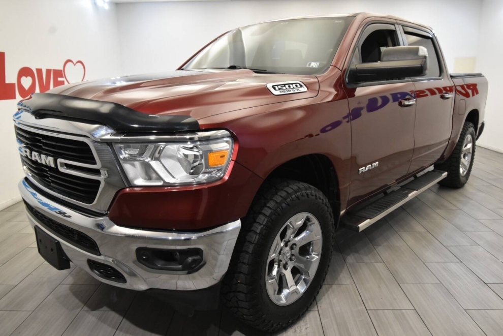 2019 RAM 1500 Big Horn 4x4 4dr Crew Cab 5.6 ft. SB Pickup, , Mileage: 92,830 