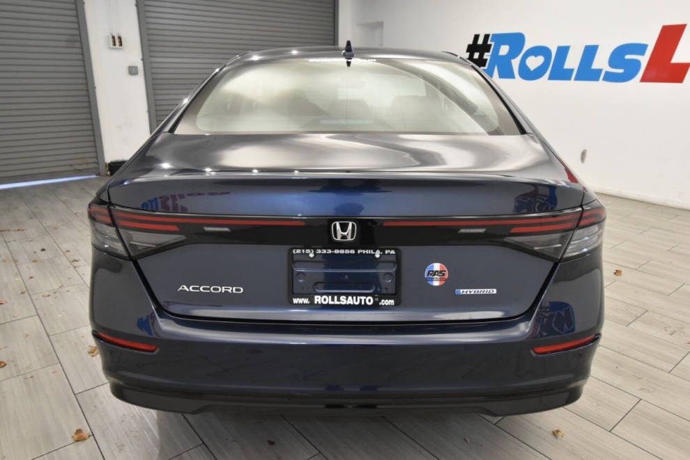 2025 Honda Accord Hybrid EX L 4dr Sedan, Blue, Mileage: 45,000 - photo 3