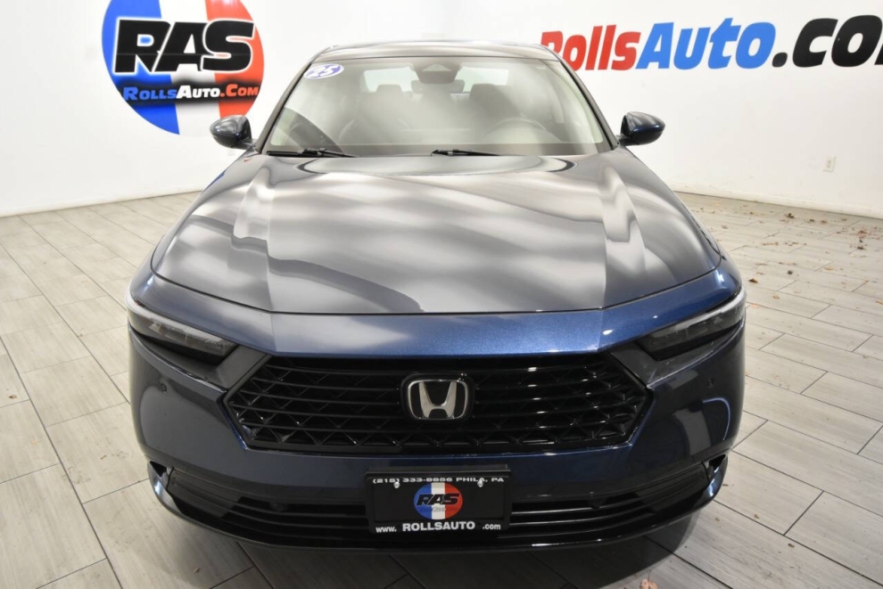 2025 Honda Accord Hybrid EX L 4dr Sedan, Blue, Mileage: 45,000 - photo 7